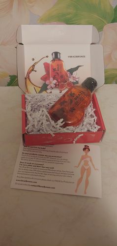 Customer photo review of 100% Natural & Organic Tanning Oil