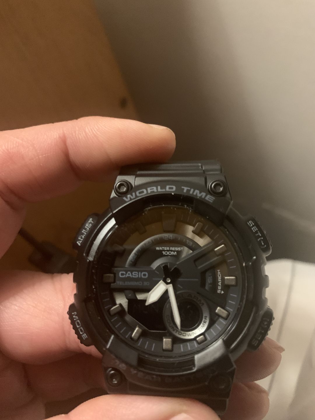 Customer photo review of Reloj Casio Análogo-Digital Vintage AEQ-110W-1BVDF Negro
