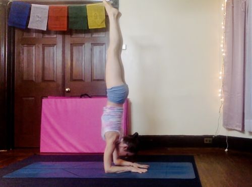 Customer photo review of Elle Rib Tank - Rosey / Wave