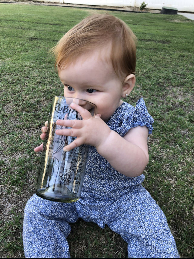 Customer photo review of Vasos Rockstar Juego de 6 Vasos