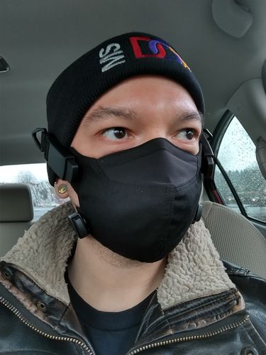 Customer photo review of Hex Mask