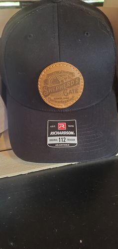 Customer photo review of Richardson 112 Leather Patch Hat