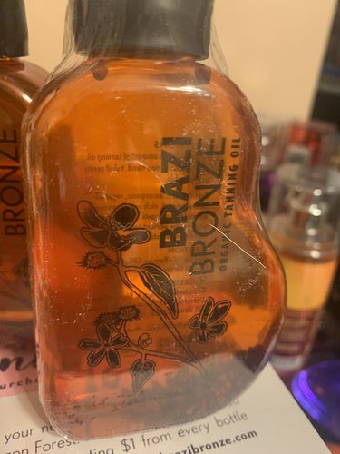 Customer photo review of 100% Natural & Organic Tanning Oil