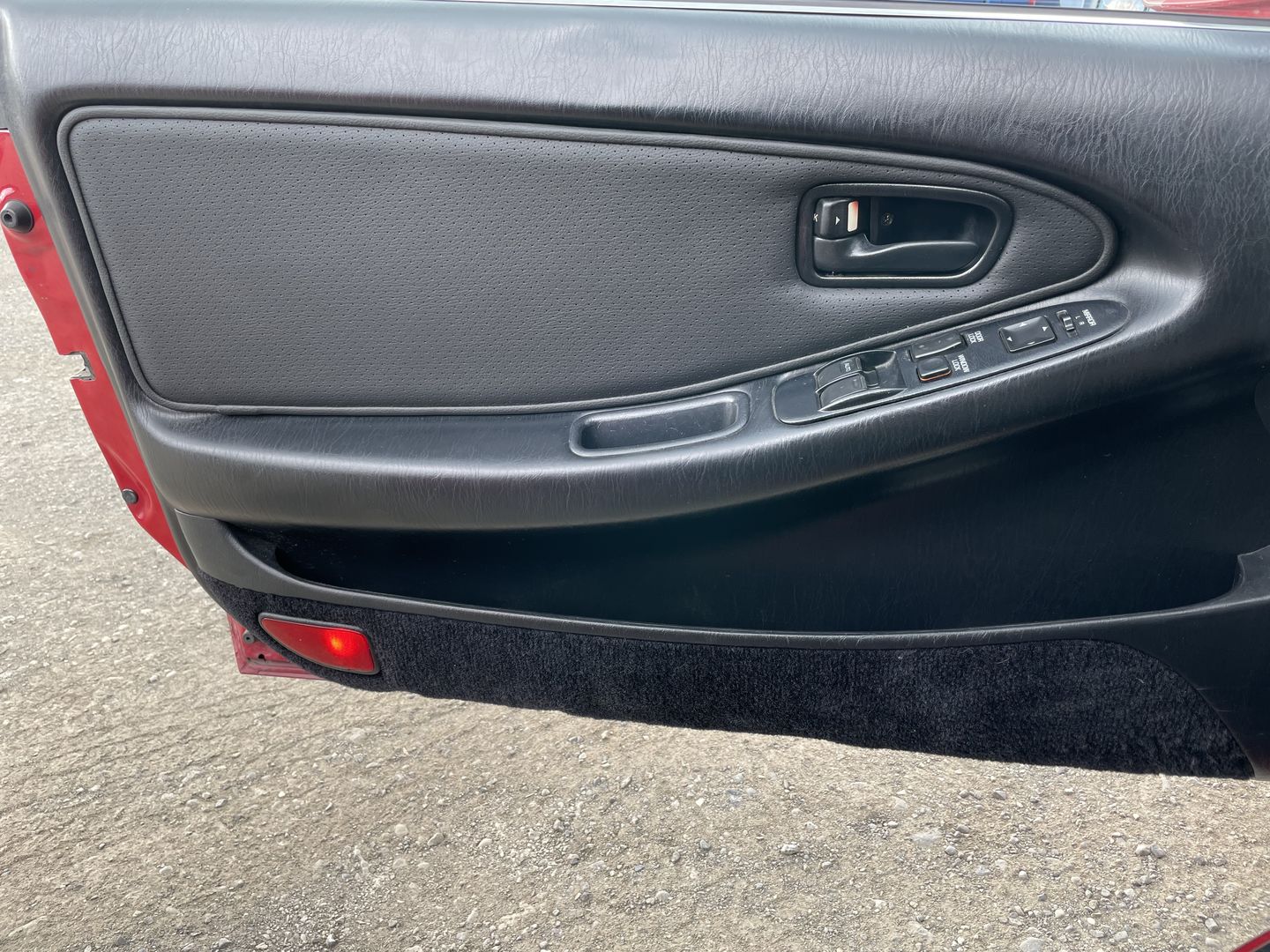 Customer photo review of MR2Heaven Door Panel Leather "Door Card" Inserts