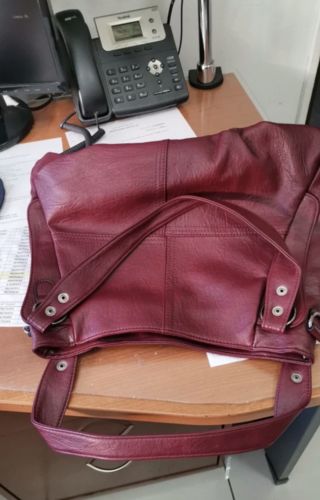 Customer photo review of Luxury Leather Hobo Bag [Limited time offer: Buy 2 Get 15% OFF]