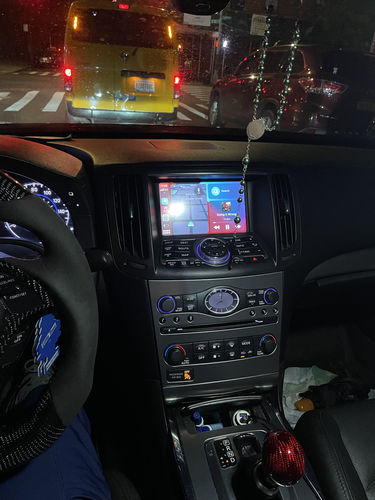 Customer photo review of Infiniti G37 2007-2013 Apple CarPlay & Android Auto OEM Integration