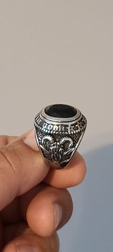 Customer photo review of TOTEM GEMSTONE RING