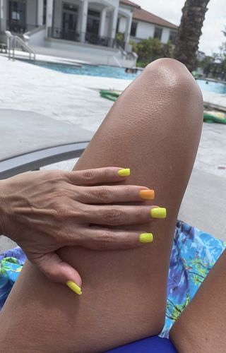 Customer photo review of 100% Natural & Organic Tanning Oil
