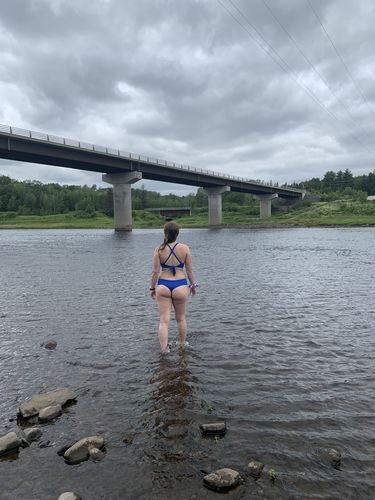 Customer photo review of 'Uplift' Plunging Bikini Top