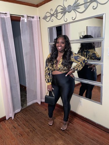 Customer photo review of Break the Rules Set (Black/Gold)