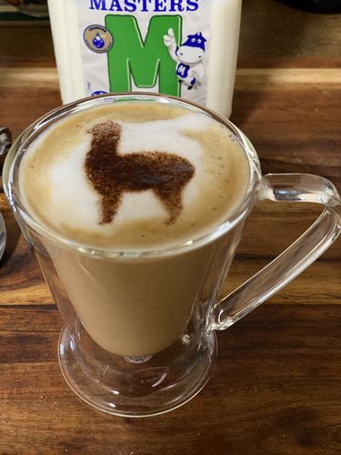 Customer photo review of Hazelnut Coffee Syrup