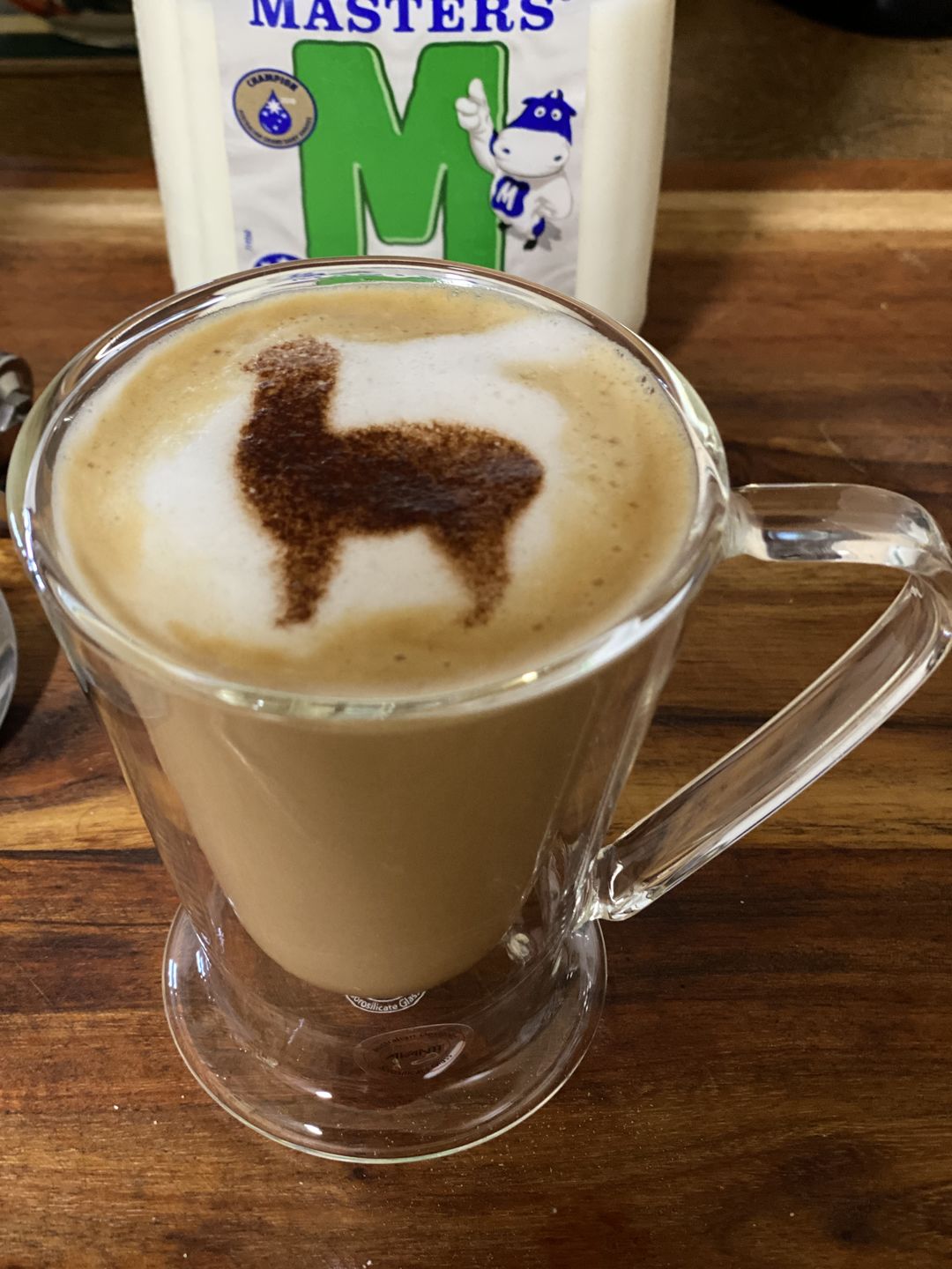 Customer photo review of Hazelnut Coffee Syrup