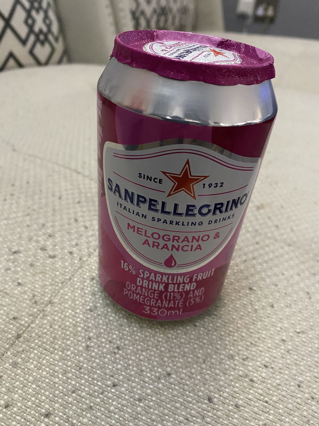 Customer photo review of San Pellegrino | ISD Pomegranate and Orange 330ML