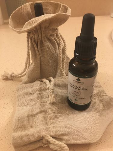 Customer photo review of Sarahbio - huile de pépins de figue de barbarie - 30 mL