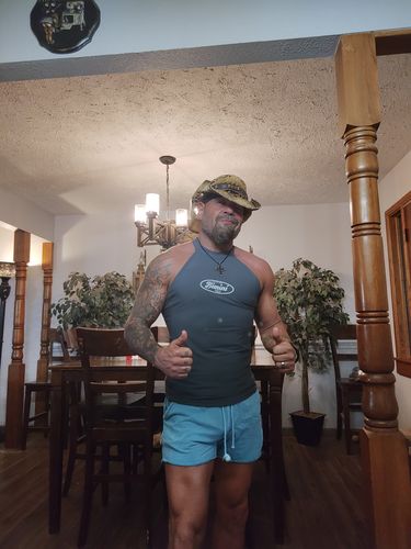 Customer photo review of 103 Shorts Pigment Washed