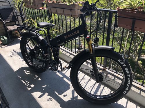 Customer photo review of 2025 Wallke X3 Max Folding 2800W Electric Bike