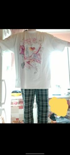 Customer photo review of Harajuku Style Vintage Washed "Chaos" Tee