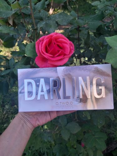 Customer photo review of O.TWO.O DARLING EYESHADOW PALETTE