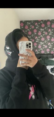 Customer photo review of JJK Black Hoodie