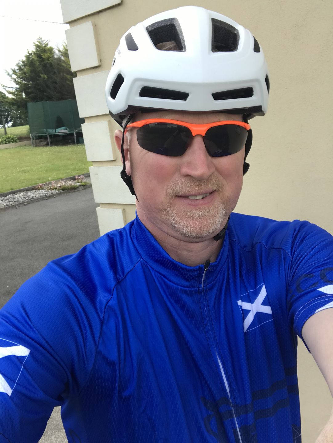 Customer photo review of Scotland Cycling Jersey