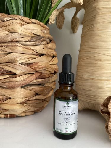 Customer photo review of Sarahbio - huile de pépins de figue de barbarie - 30 mL
