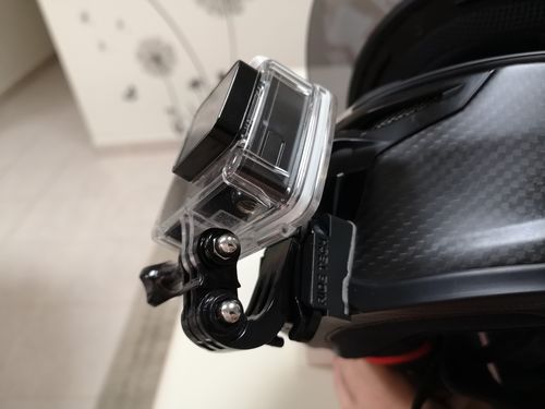 Customer photo review of Scorpion EXO-R1 Camera Mount