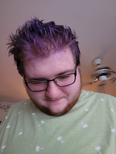 Customer photo review of Hair Color Wax