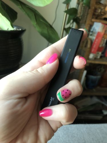 Customer photo review of 100 mg CBD Disposable Vape ~ CleanAF PUFF in 9 Flavors