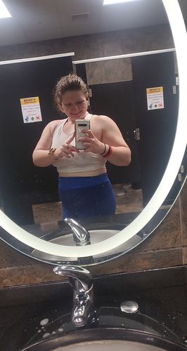 Heather S. review of Booty Lifting | Anti Cellulite Leggings image 1 out of 1