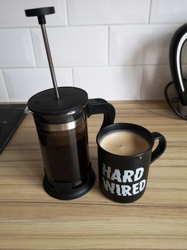 Customer photo review of Red On! Coffee
