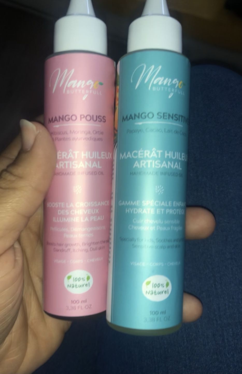 Customer photo review of Macérât huileux artisanal SENSITIVE