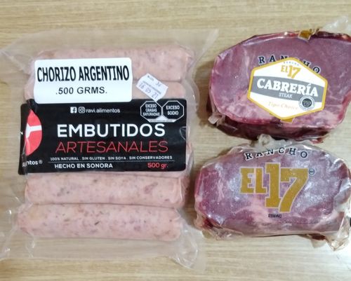 Reseña con foto de un cliente sobre Salchicha Parrillera, Alemana, Hot! o Chorizo Argentino