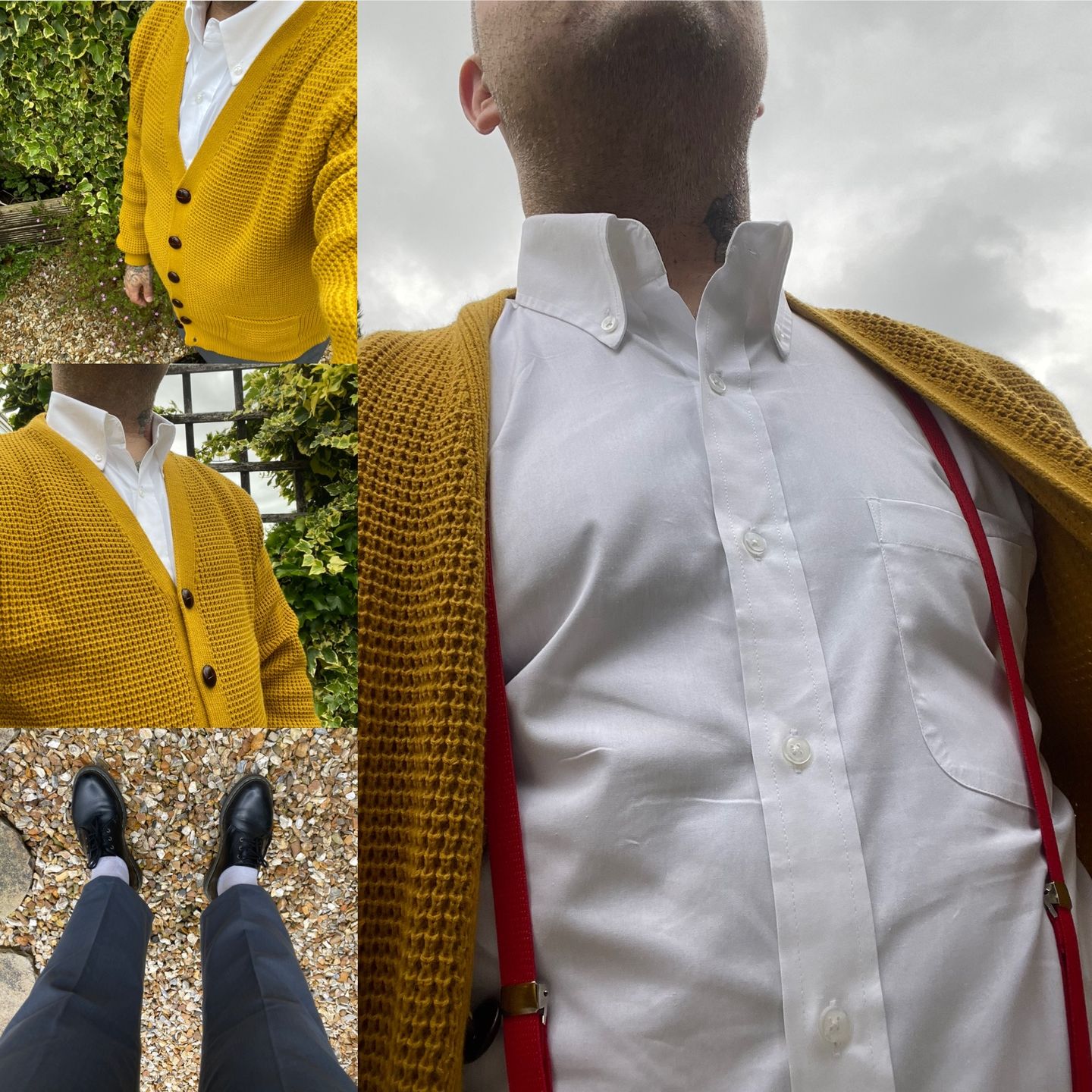 Customer photo review of Vintage Shirt - Oxford Weave Classic - Available in 2 colours