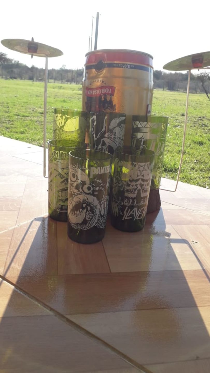 Customer photo review of Reforestemos Juego de 4 Vasos