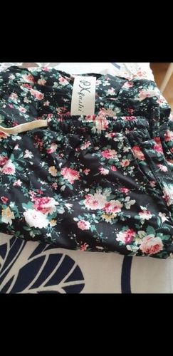 Customer photo review of 2021 Summer New Men's Printed Shirts Shorts 2 Piece