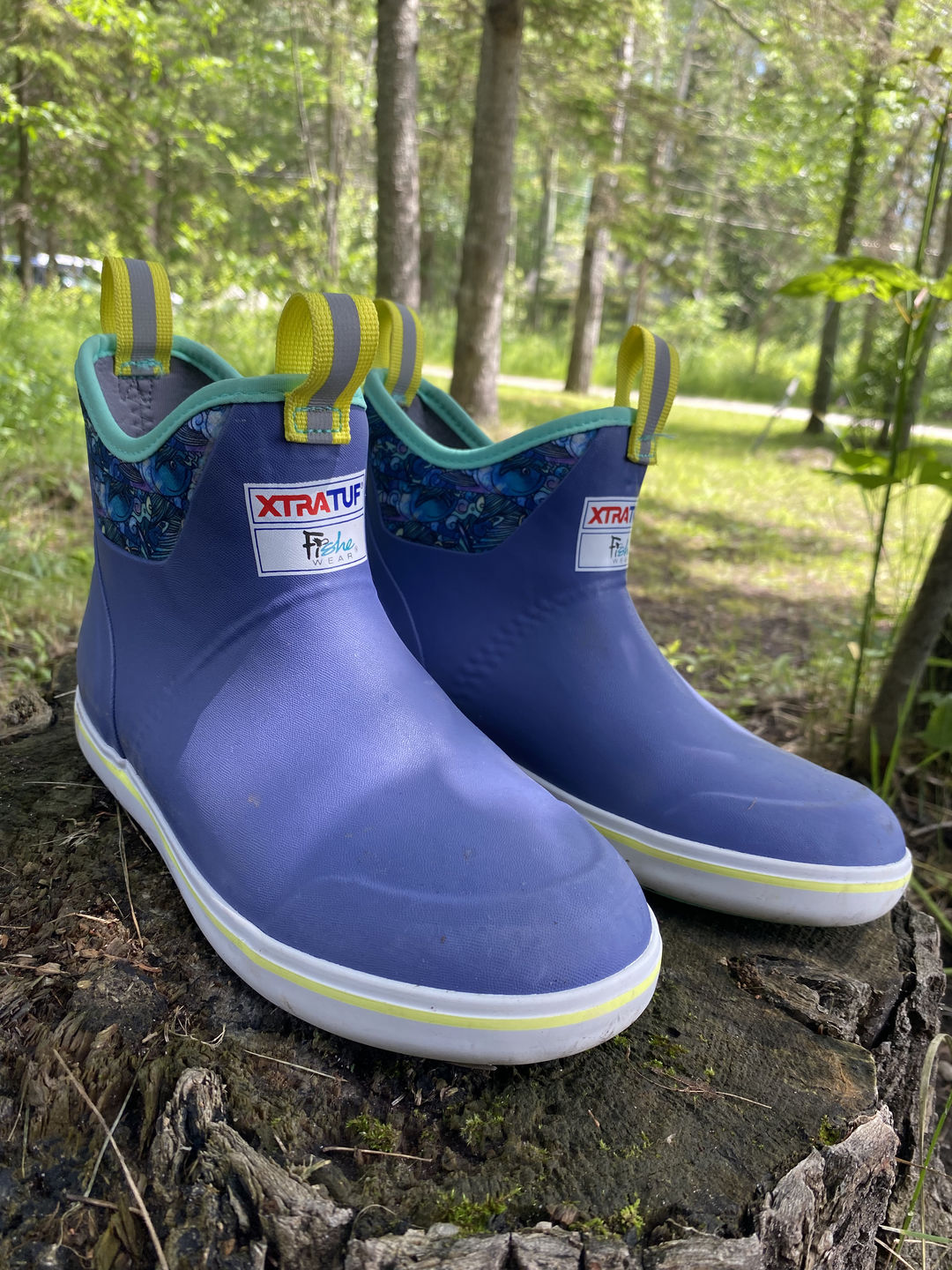 Customer photo review of Totally Tarpon 6" Ankle Deck Boot