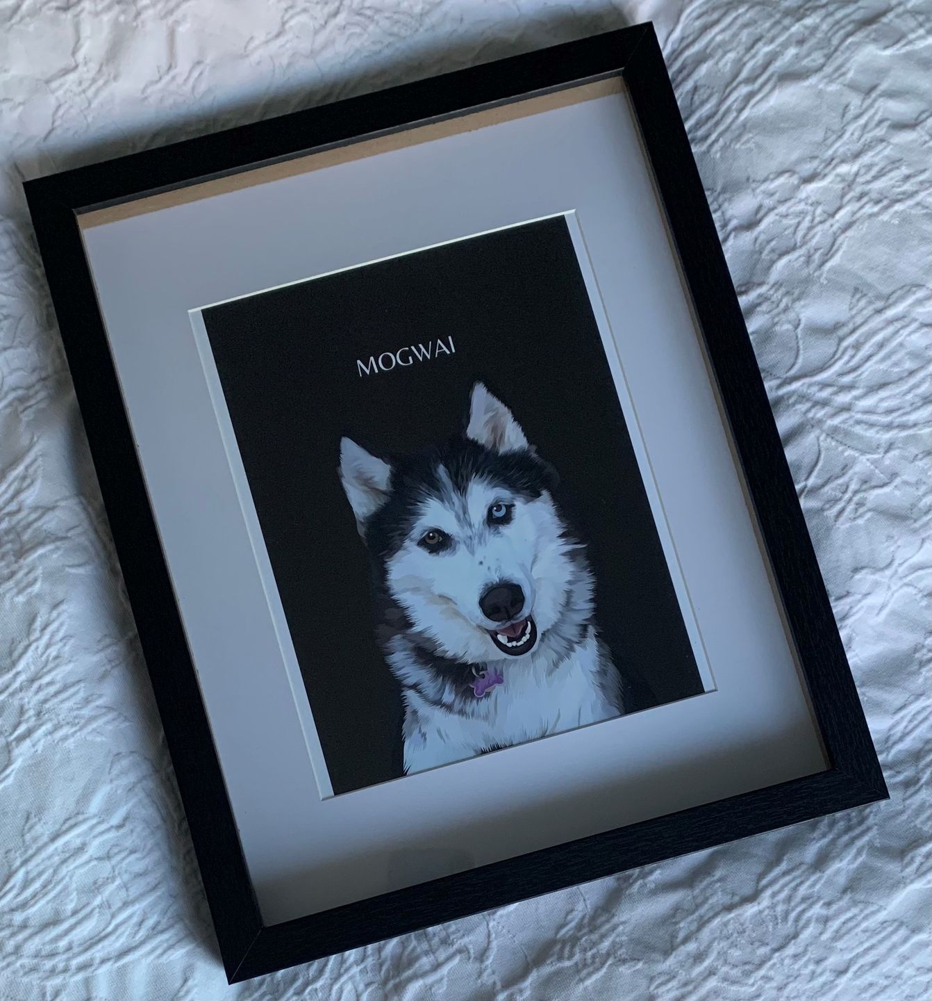 Customer photo review of Custom Pet Portrait (Digital Copy)