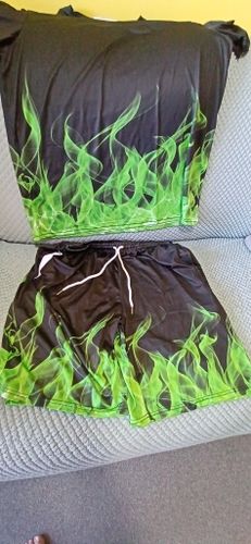 Customer photo review of 3D Flame Mens Sets