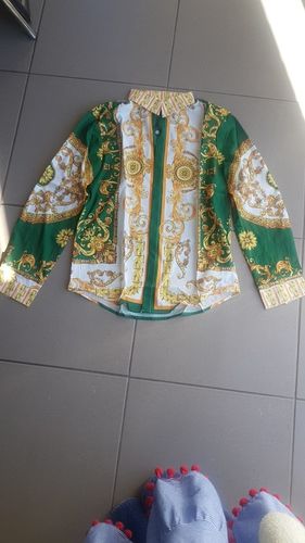 Customer photo review of Men Paisley Print Shirt