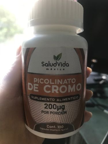 Customer photo review of Picolinato de cromo 200mcg y Espirulina (3x2 Aplicado)
