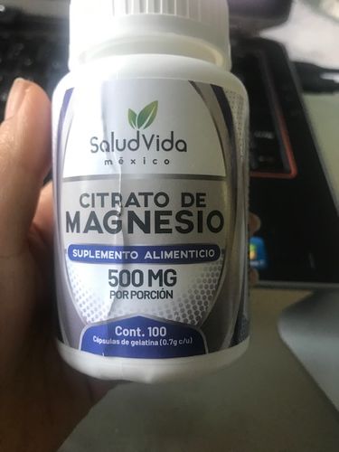 Customer photo review of Citrato de Magnesio 500mg