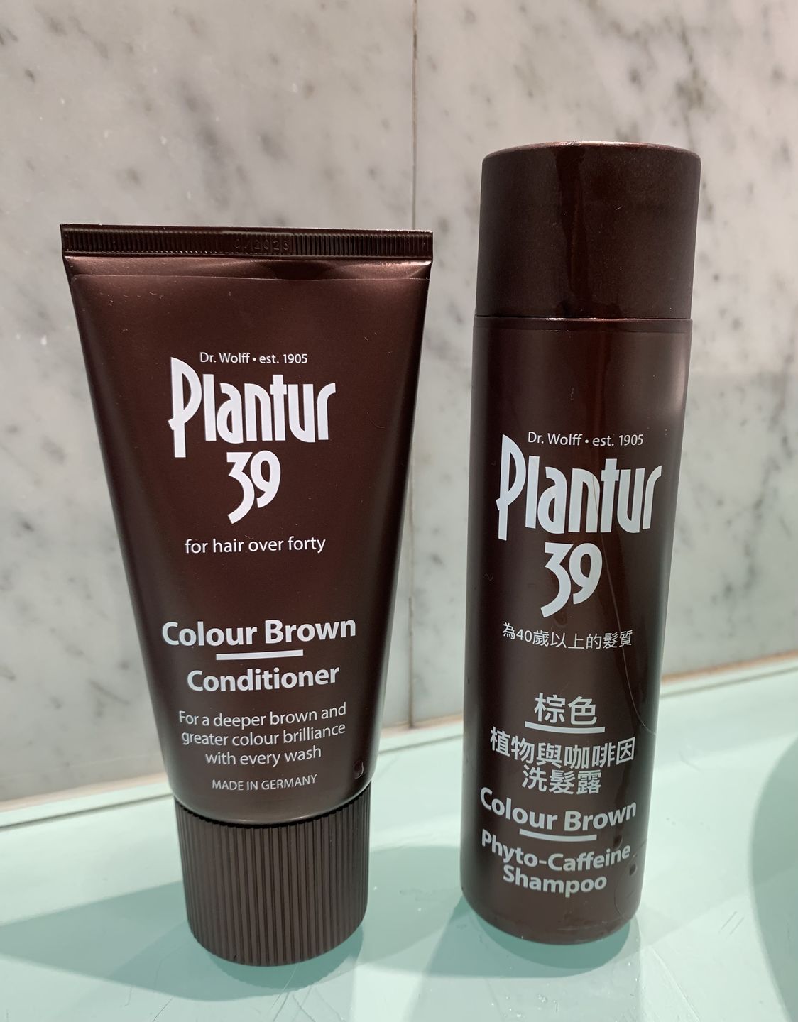 Customer photo review of Plantur 39 Colour Brown Colour Conditioner (150ml)