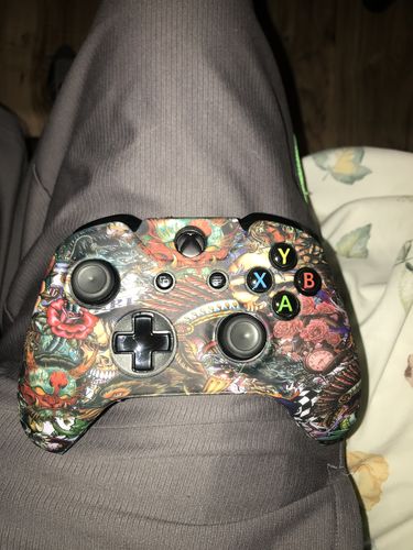 Customer photo review of Devil's Garden - XBOX One Controller Skin
