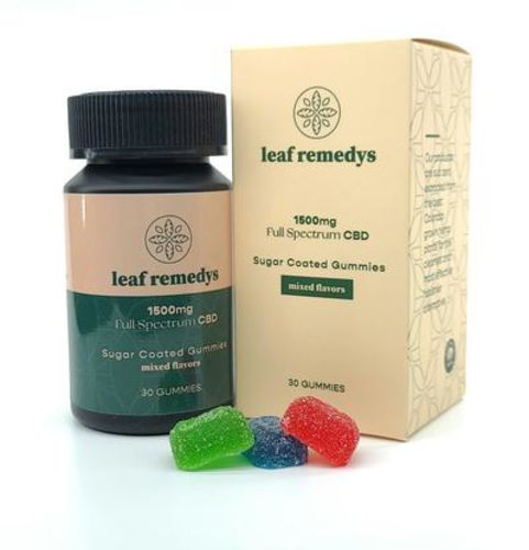 Customer photo review of 1500mg CBD Gummies mixed flavors