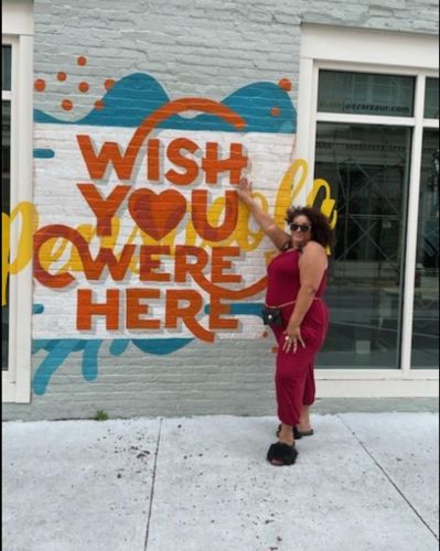 Customer photo review of Solid Color Casual Bows Jumpsuit