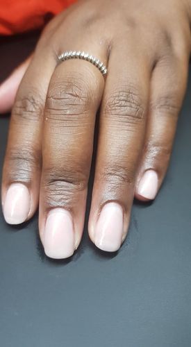 Customer photo review of Premium Builder gel Didier Lab Pink Mask  50 g.