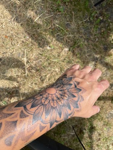 Customer photo review of Signature Tattoo Numbing Cream