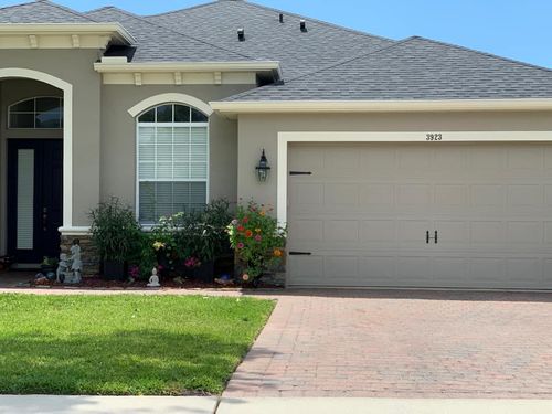 Customer photo review of Decorative Garage Door Hinge and Handle Magnet Accents (6-PC Set)