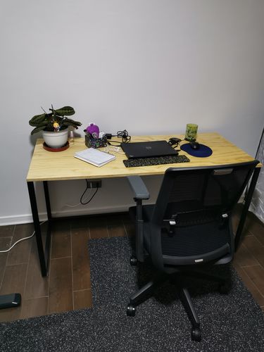 Customer photo review of Escritorio MIMA 140 x 60 Negro