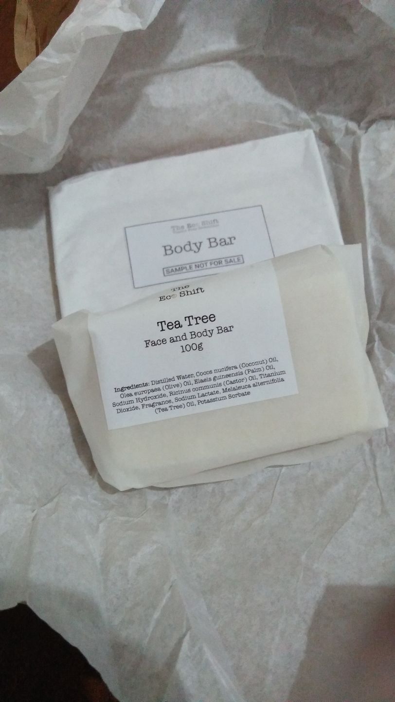 Customer photo review of Tea Tree | Face & Body Bar